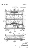 Gas Log Heater Patent # 01618477 - Sala Invention