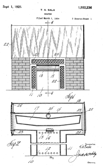 Sala Air Heater Invention